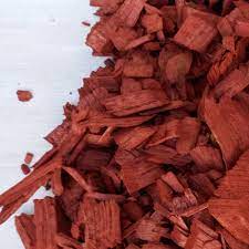 MULCH DE MADERA DECORATIVA ROJO 30LT