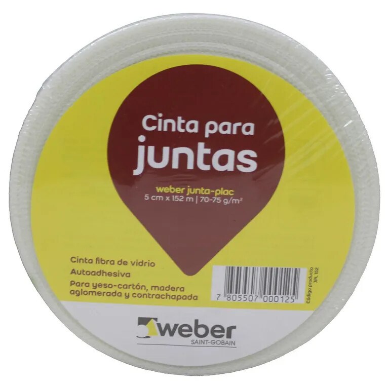 CINTA JUNTURAS AUTOADHESIVA 90 MT