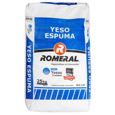 YESO ESPUMA ROMERAL 25KG