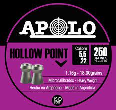 POSTON APOLO HOLLOW POINT 5.5 250U 18GR