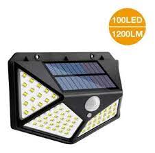 FOCO SOLAR LED MURO BK-100