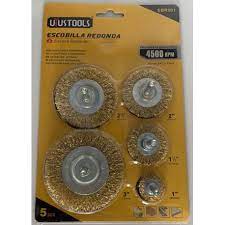 ESCOBILLA REDONDA 5 PCS UYUSTOOLS