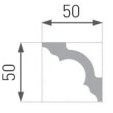 MOLDURA E14 50X50 2MT (A2)
