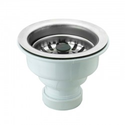 DESAGUE LAVAPLATO UTILITY REJILLA INOX. 1 1/2  HOFFENS