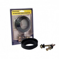KIT COLLARIN GOMA Y PERNOS ESTANQUE A WC HOFFENS