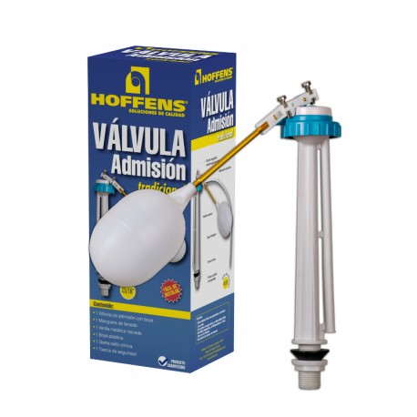 VALVULA DE ADMISION 15/16" TRADICIONAL HOFFENS