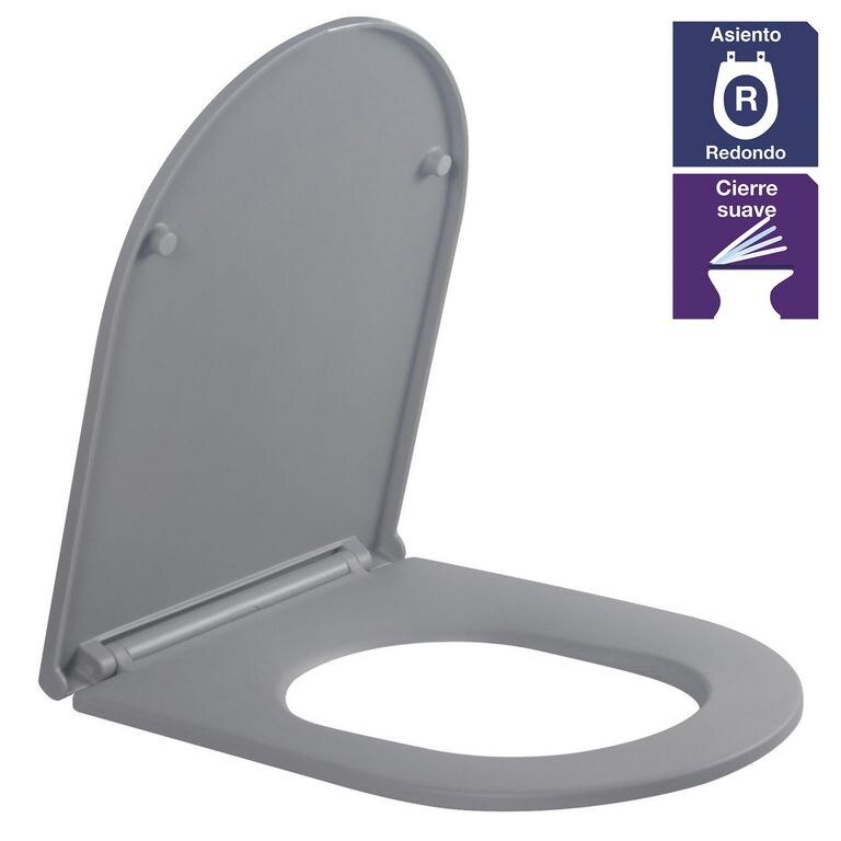 TAPA BAÑO ASIENTO WC CADIZ ELONGADA (CAJA DE COLOR)