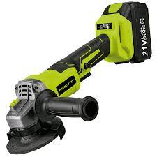 ESMERIL ANGULAR INALAMBRICO 4 1/2" 21V PRESCOTT 2 BAT + CARGADOR