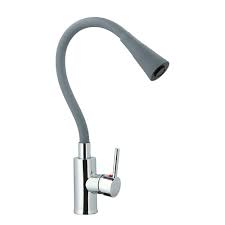MONOMANDO LAVAPLATO OREGON FLEX DUO CAÑO GRIS PLUMBER