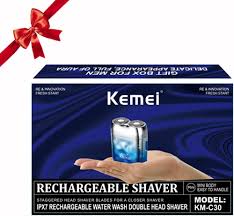AFEITADORA RECARGABLE KEMEI KM-C30