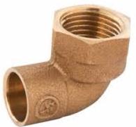 CODO BRONCE HI 1/2"