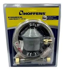 KIT REGULADOR + FLEXIBLE 1MT HOFFENS