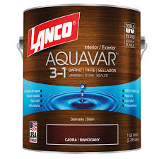 BARNIZ AQUAVAR NATURAL 1/4 GALON LANCO