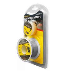 SOLDADURA ESTAÑO 1 MT CON PASTA SERCOGAS
