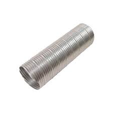 DUCTO DE VENTILACION SEMIRIGIDO 4" X 1MT CON ABRAZADERA