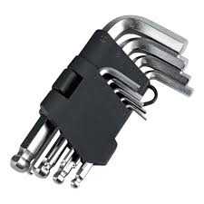 [YAA903] LLAVE ALLEN HEXAGONAL LARGO 9 PCS UYUSTOOLS