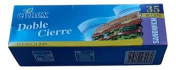 BOLSAS ZIPLOC 17.8X20.3CM 40MIC 20 BOLSAS