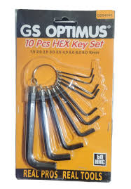 LLAVE ALLEN 10 PCS GS OPTIMUS