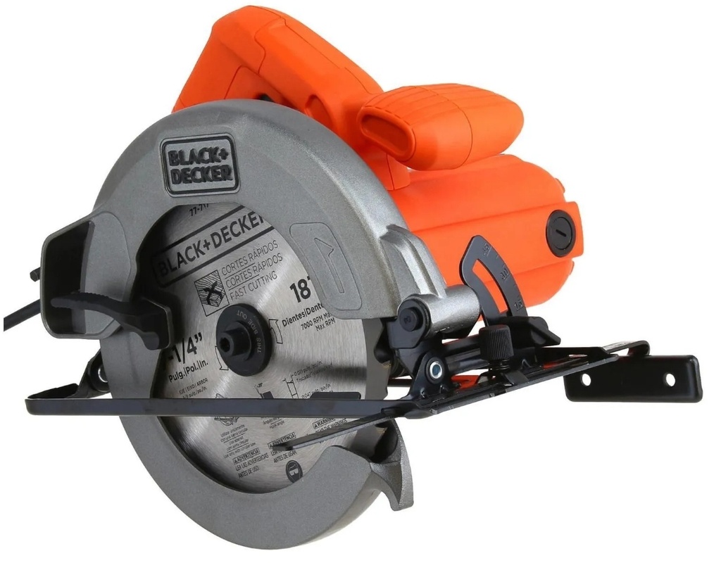 SIERRA CIRCULAR 7 1/4" 1400W BLACK AND DECKER