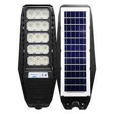 FOCO SOLAR LED LUMINARIA 500W JORTAN + SOPORTE