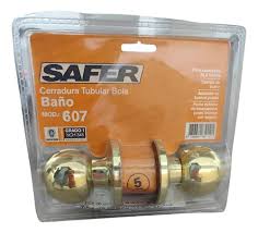 CERRADURA TUBULAR DORMITORIO SATIN SAFER 607