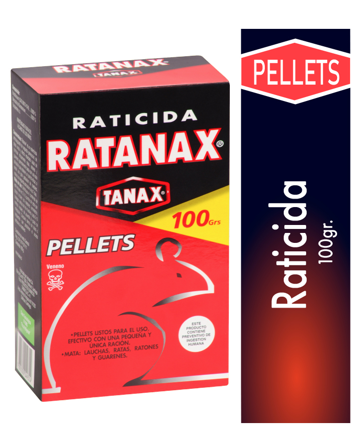 RATANAX PELLETS 100GR X CAJA
