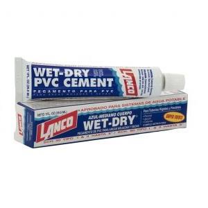 PEGAMENTO PVC WET DRY POMO 30ML LANCO