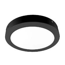PANEL LED REDONDO NEGRO 18W