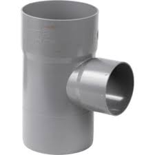 TEE PVC SANITARIO 110X75 MM