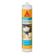 SILICONA ACETICA SIKA SANISIL BLANCA 300ML