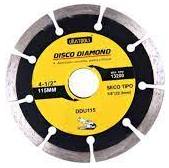 DISCO DIAMANTADO SEGMENTADO 4 1/2" GENERICO