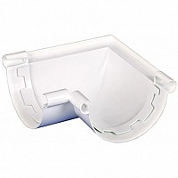 ESQUINERO DE CANAL PVC BLANCA