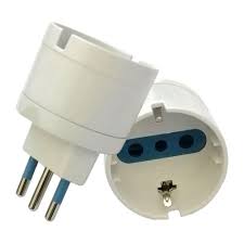 ADAPTADOR SCHUKO 2P+T 10A 250V