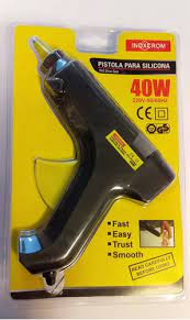 PISTOLA PARA SILICONA 40W INOXCROM