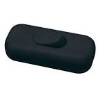 INTERRUPTOR LAMPARA NEGRO REMA