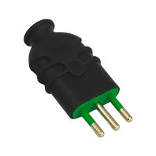 ENCHUFE MACHO 2P+T 10A FANTON
