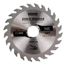 DISCO MADERA 4 1/2" 24D