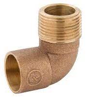 CODO BRONCE HE 3/4"