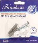 SET DE ANCLAJE PARA WC FANALOZA
