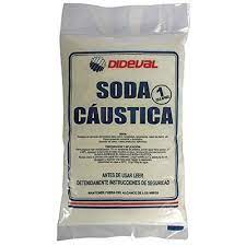 SODA CAUSTICA 1/2KG DIDEVAL