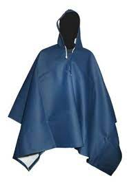MANTA O CAPA DE AGUA IMPERMEABLE AZUL