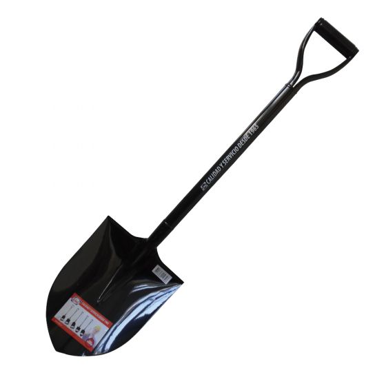 PALA FORCE PUNTA HUEVO MANGO METALICO LIOI