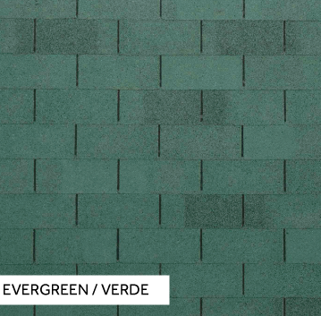 TEJA ASFALTICA XT 25 EVERGREEN BLEND