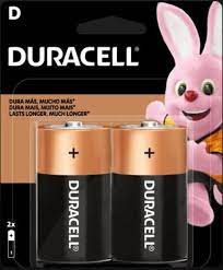 PACK PILA DURACELL D2 GRANDE
