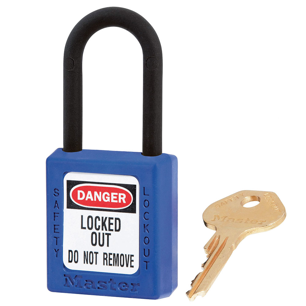 CANDADO DE BLOQUEO DIELECTRICO AZUL