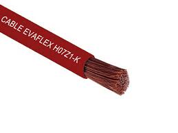 CABLE EVA 2.5MM ROJO X MT