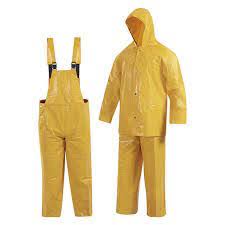 TRAJE IMPERMEABLE T/L JARDINERA/CHAQUETA AMARILLO BUFALO