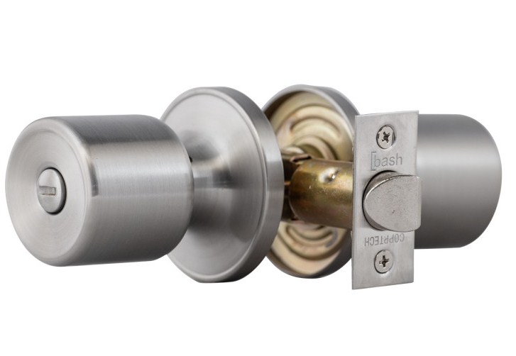 CERRADURA TUBULAR POMO BAÑO INOX BASH 440