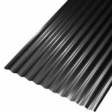 ZINC ACANALADO PREPINTADO NEGRO 3.66MT 0.35MM (ENCARGO)