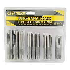 JUEGO SACABOCADO 12 PCS NEVA